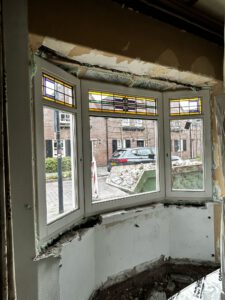 Ramen in dubbel glas jaren-30 woning Vught